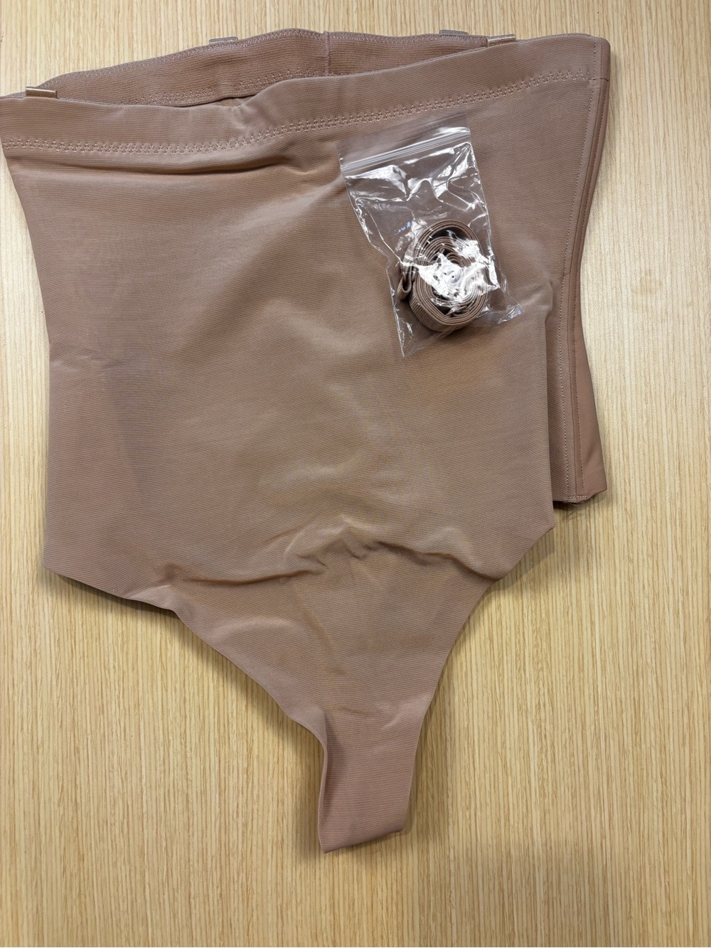 Honeylove NWT Superpower Thong Shapewear HLSPT01 Sand Sz M - Picture 5 of 7